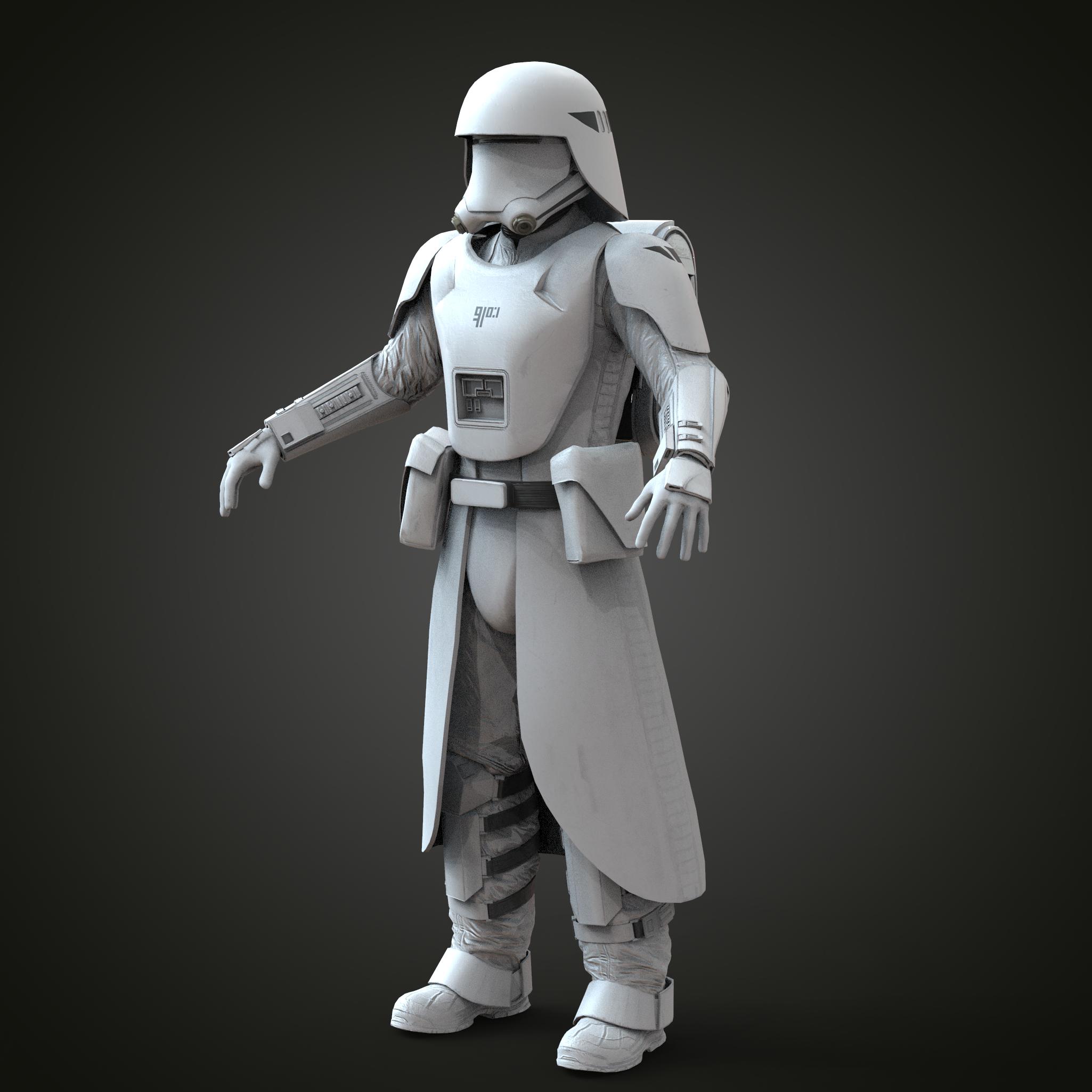 Snow Trooper First Order Accurate Full Wearable Armor With Helmet 3D ...