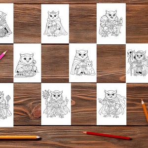 Printable Owl Coloring Pages for Kids