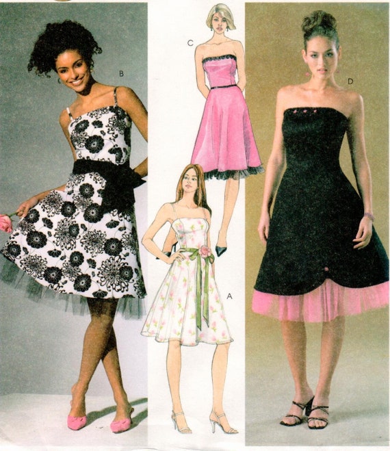 Misses' Special Occasion Dress Size 814 ©2004 McCall's M4460 Sewing