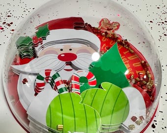 Handcrafted Christmas Countdown Ornament: Acrylic Holiday Decor