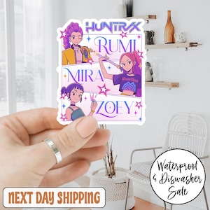 Sticker Kpop demon jagers, sticker K-pop demon tijger, sticker K-Pop demon jager, Rumi, KPop demon jager, kawaii sticker