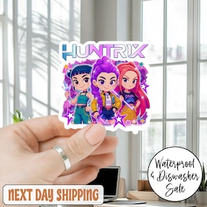 Sticker Kpop demon jagers, sticker K-pop demon tijger, sticker K-Pop demon jager, Rumi, KPop demon jager, kawaii sticker