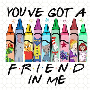 You've Got A Friend In Me Png, Cartoon Characters Png, Children's Book Png, Family Vacation Png, Family Trip Png, Back To School Png