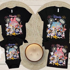 Disney Family 2025 Shirts, World Traveler Shirt, Custom Family Disney Shirt, Mickey Minnie Epcot Shirt, Disney Family Shirt, Disney Tee
