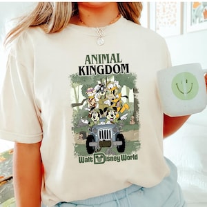 Disney&#39;s Animal Kingdom Shirt, Mickey And Friends Safari Trip Tee, Disney Safari Mode Shirt, Disneyland Family Vacation Shirts
