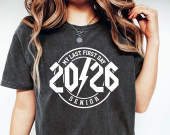 Senior 2026 Back To School Shirt: Funny Student First Day