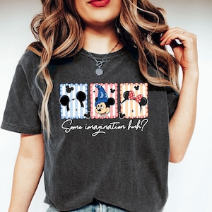 Some Imagination Huh Shirt, Fantasia Mickey Shirt, Mickey Wizard Shirt, Disney Mickey Mouse Wizard T-shirt, Mickey Fantasmic Shirt