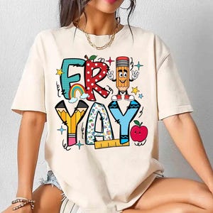 Friyay Shirt, Funny Teacher Shirt, Fri-Yay Shirt, Teacher Team Shirt, Back To School Teacher Shirt, Teacher Appreciation Gift
