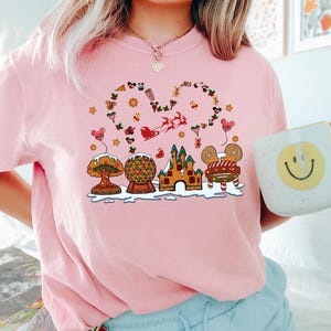 Disney Gingerbread Castle Shirt, Christmas Castle Shirt, Disney Christmas Shirt, Mickey Christmas Shirt, Disney Christmas Family Shirt