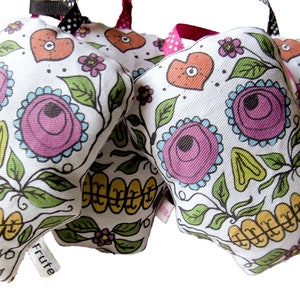 Skull Lavender bag candyskull lavender sachet, aromatic scented bag, British organic dried lavender, day of the dead, sugar skull home decor 画像 6