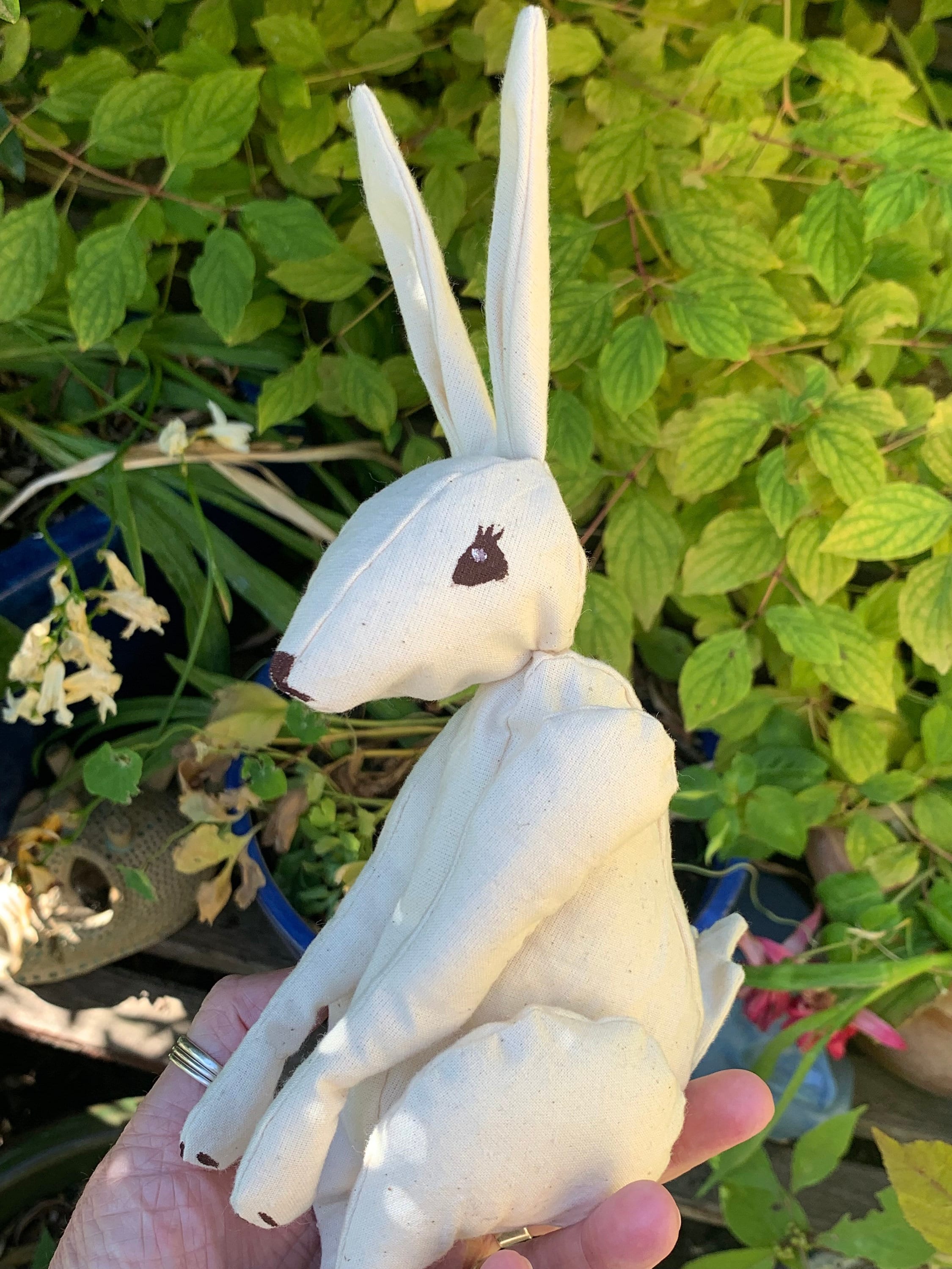 Bunny Sewing Pattern, Hare, PDF Rabbit, Floppy Bunny PDF Sewing Pattern ...