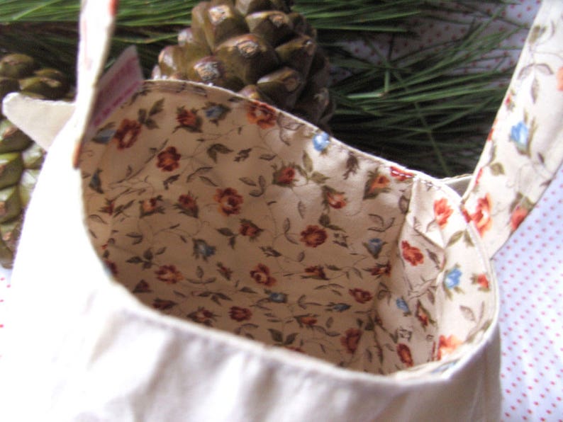 Owl Bag printed cotton lining and ears, custom gift bag, freemotion sewn features purse, animal bag, woodland owl bag,