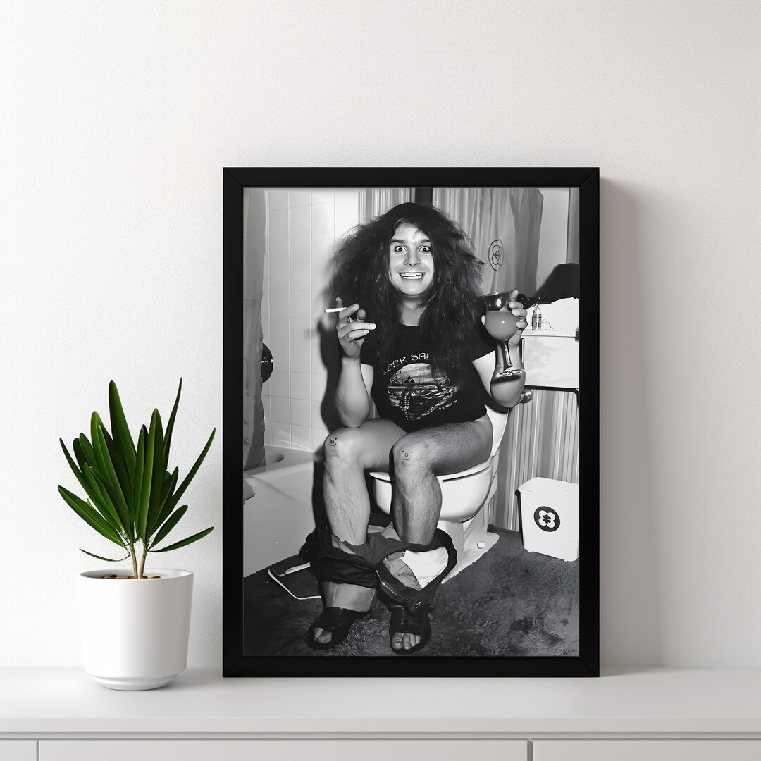 ozzy osbourne toilet photo