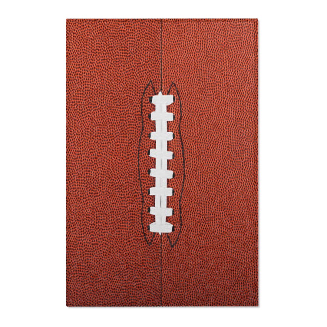 Foosball Rug Football Area Rug - Etsy