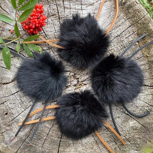 rabbit fur cat toy, Odin&#39;s Black Bug