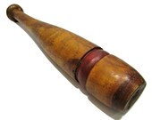 Single Individual Vintage Primitive Exercise Juggling Swinging 1 Lb Pin Club Circus