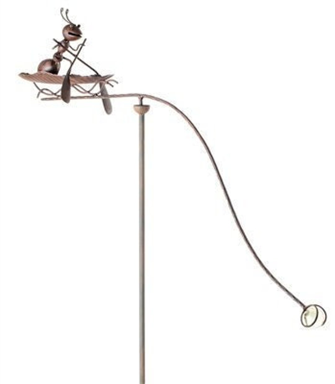 Paddling Ant on Leaf Boat Balancer Rocker Yard Stake Wind Spinner Whirly-gig Windmill Garden Art - Etsy