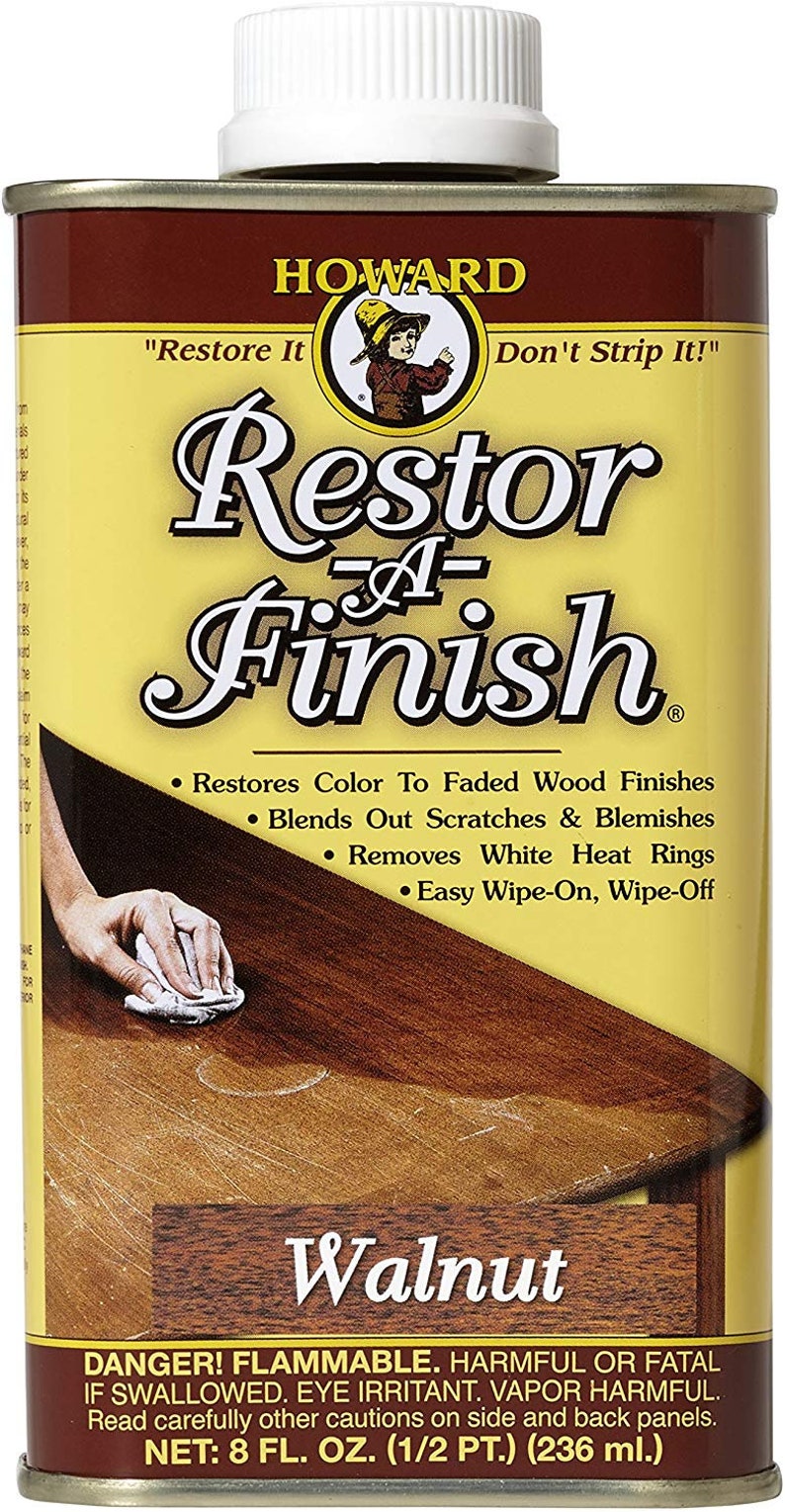 Howard Products RestoraFinish Wood & Furniture Restore 8 oz Etsy
