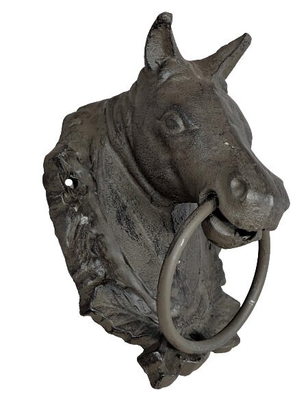 Horse head towel ring clearance