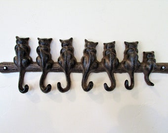 cat tail key holder