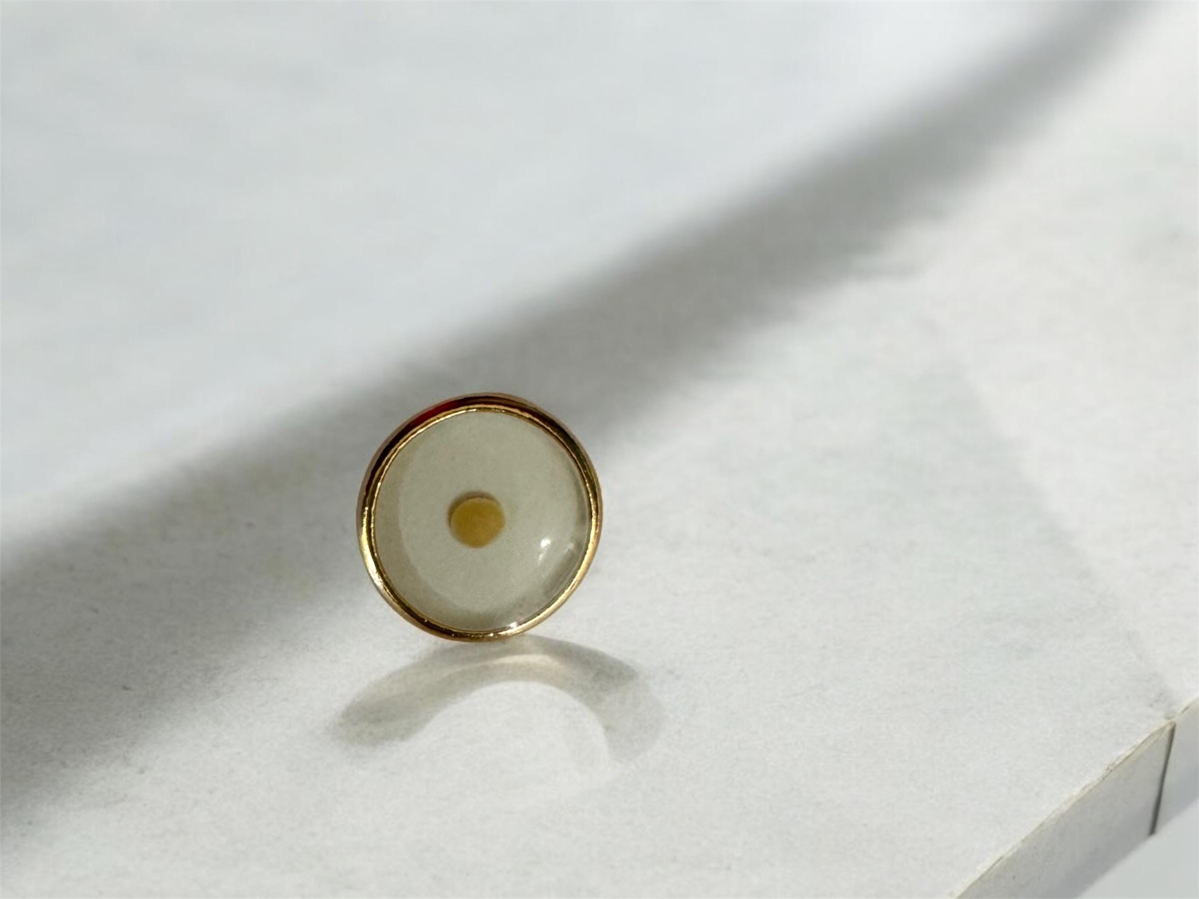 mustard seed tie tack