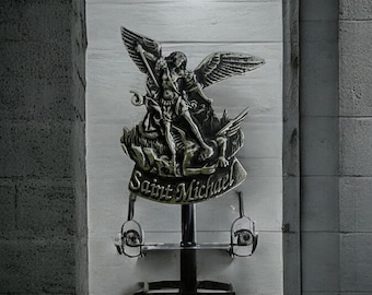 Saint Michael The Archangel Car Visor Clip- Defender And Protector