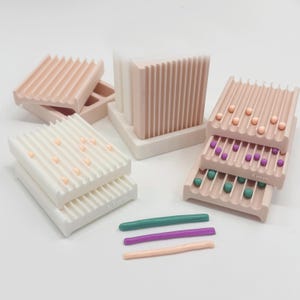 2-in-1 Polymer Clay Roller Mold, Clay Rope & Round Ball Shaping Tool for Handmade Beads