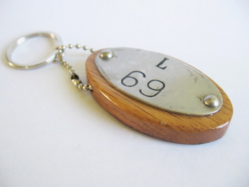 Tags Keychain Little Morsel of Recycled Oak Wine Barrel Top Etsy