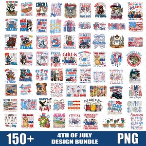 150 Retro 4th of July PNG Bundle, 4th of July Png, Fourth Of July Png, USA Png, America Png, Independence Day, American Flag Png, Png Bundle