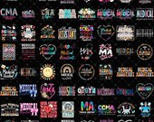 60+ Medical Assistant PNG Bundle, Stethoscope Png, Nurse Png, Nurse Love Png, Nurse Life Designs, Nursing Png, Digital File