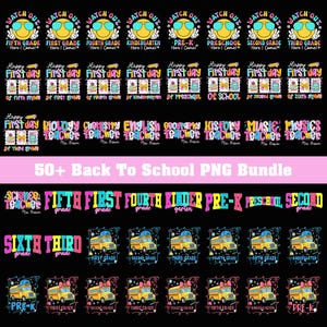 50+Retro Coquette Back to School Bundle, Kindergarten, First Day Of School Png, Teacher Png, First/Second/Third Grade Png, School Bundle Png