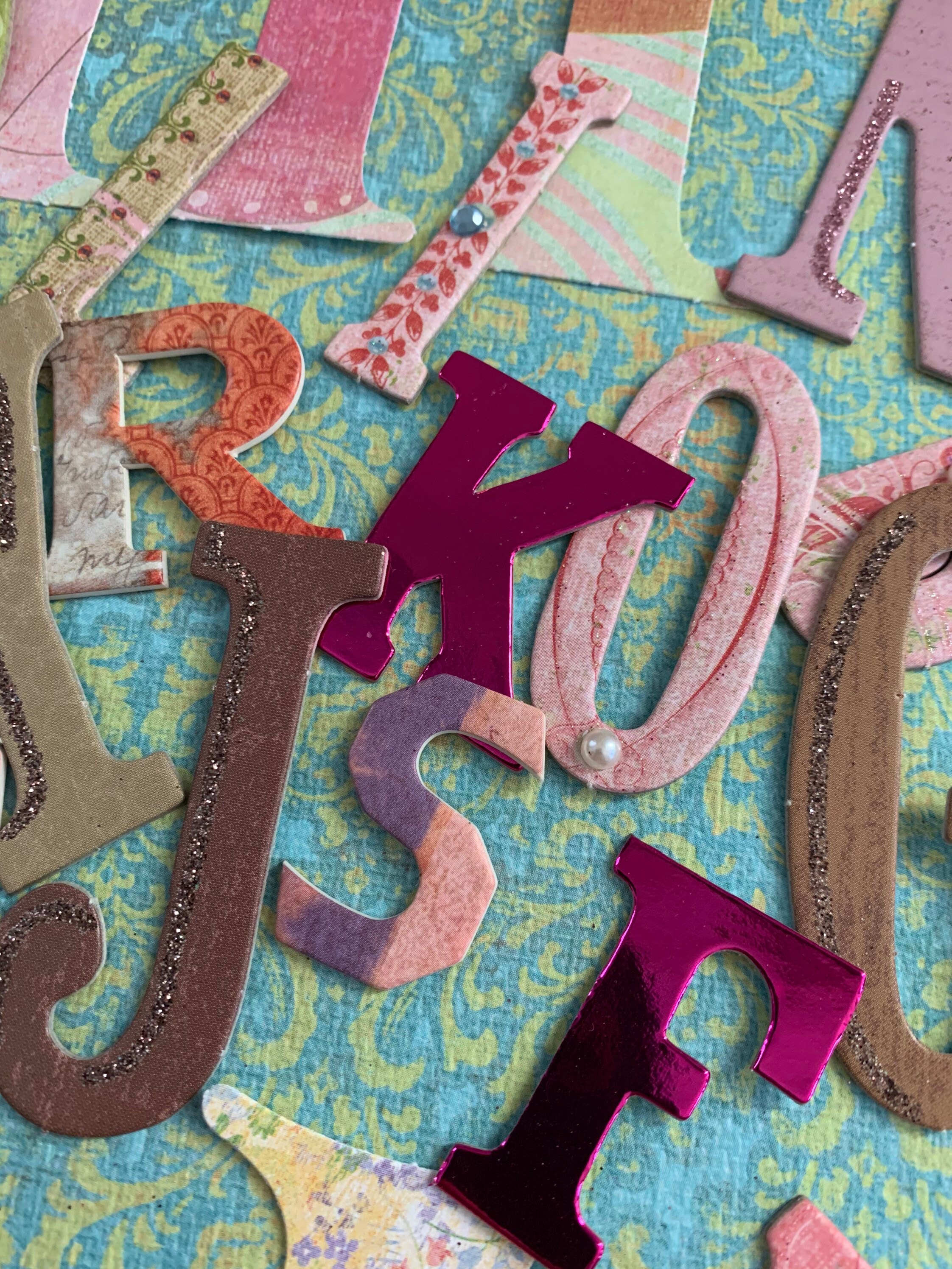 5 Dollar Bin ABC Variety Pack. 2 Sets Full Alphabet. Glitter Etsy