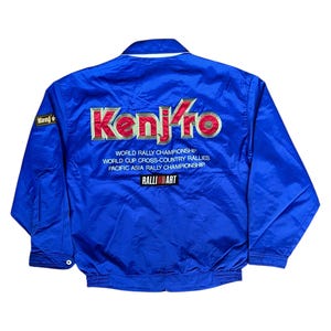 sehr seltene Vintage Jacke Racing MITSUBISHI Kenjiro Ralliart World Challenge Cup