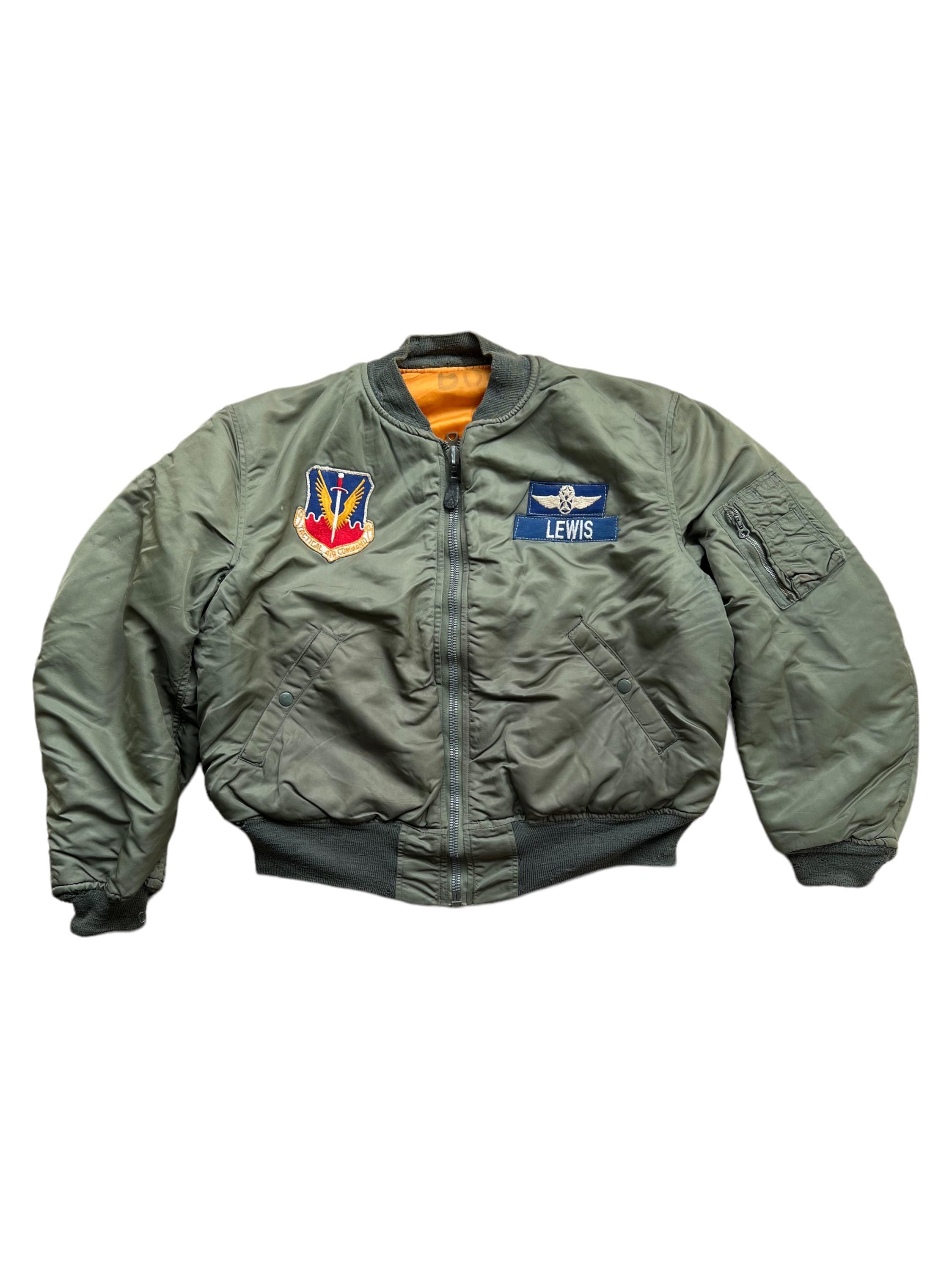 ★USエアフォース VINTAGE L-2B★ 60s 60年代 アメリカ軍 米軍 エアフォース MA-1 ミリタリー