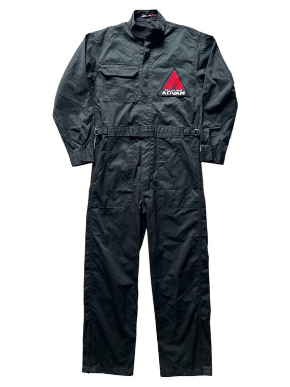 Very Rare Vintage Coverall Overall Jumpsuit Advan Racing Team - Etsy
