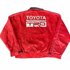 very rare vintage jacket toyota racing development TRD