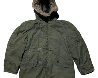very rare vintage jacket parka coat N3B us air force USAF vietnam war