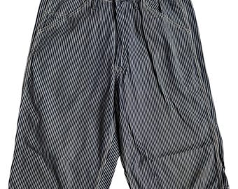 very rare vintage pants denim jeans short 45 RPM hickory