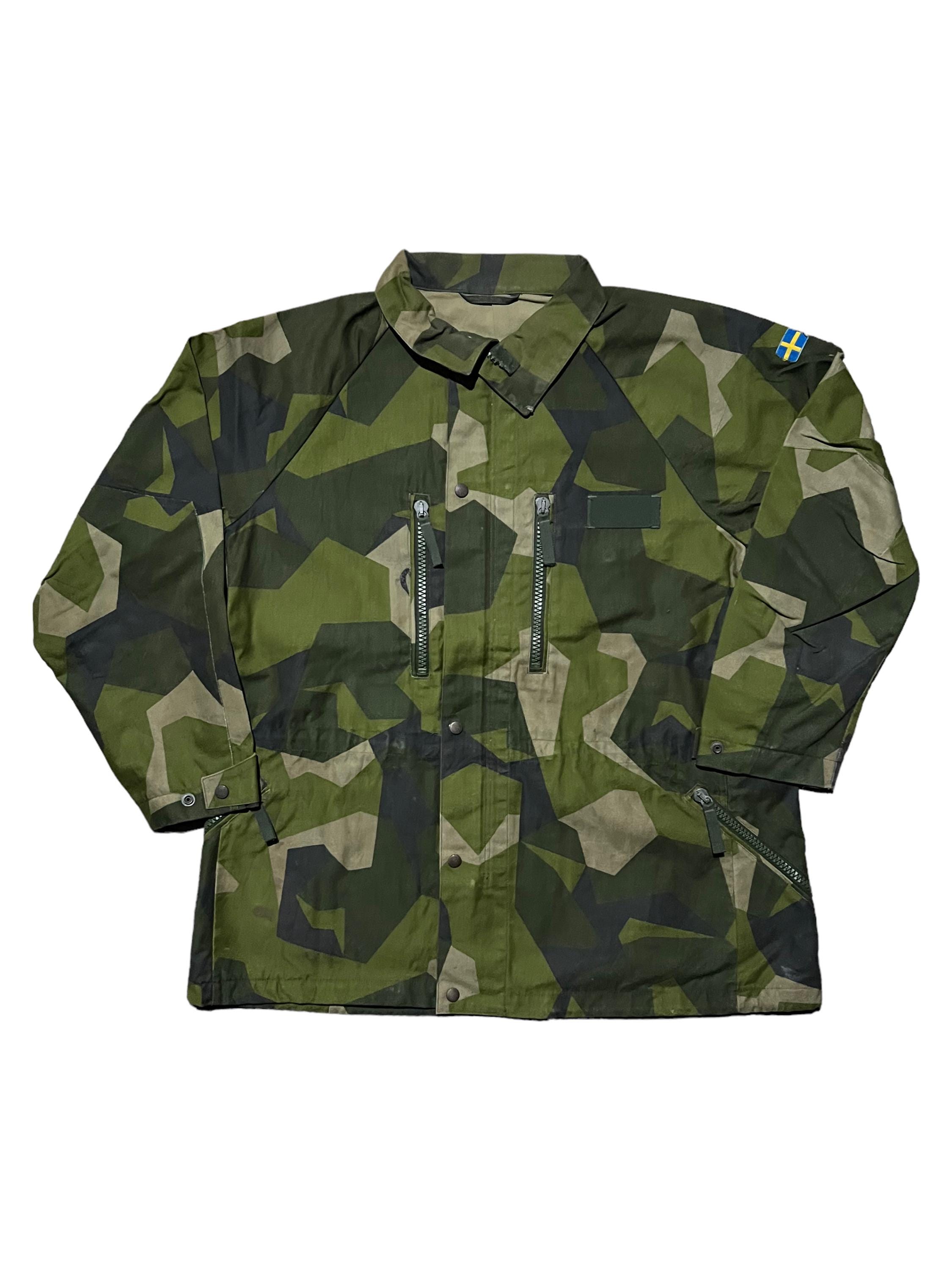 Very Rare Vintage Jacket Sweden Swedish Army M90 Splinter Camo - Etsy