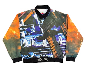 Troop Vintage 80年代 ハイローラー ギャンブラー レザー ボンバー