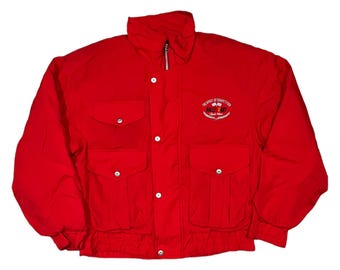 very rare vintage jacket racing mitsubishi motor sports club man ralliart team