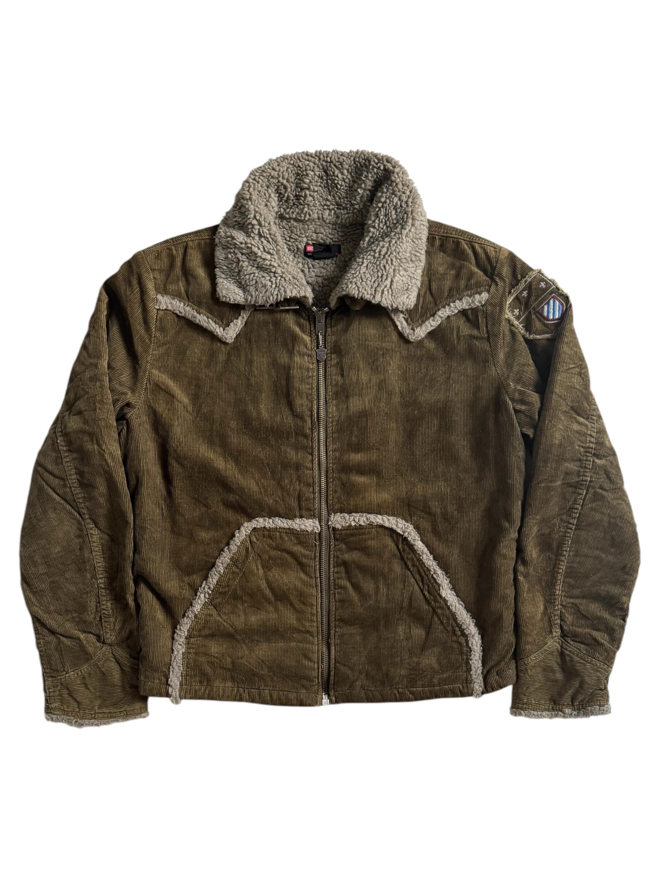 Very Rare Vintage Jacket Diesel Corduroy B3 Flight Jacket Bomber 