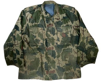 Large / XL 60s / 70s Mitchell Camouflage Reversible Jacket