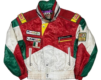 very rare vintage jacket phenix formula one 1 riccardo patrese grand prix championship