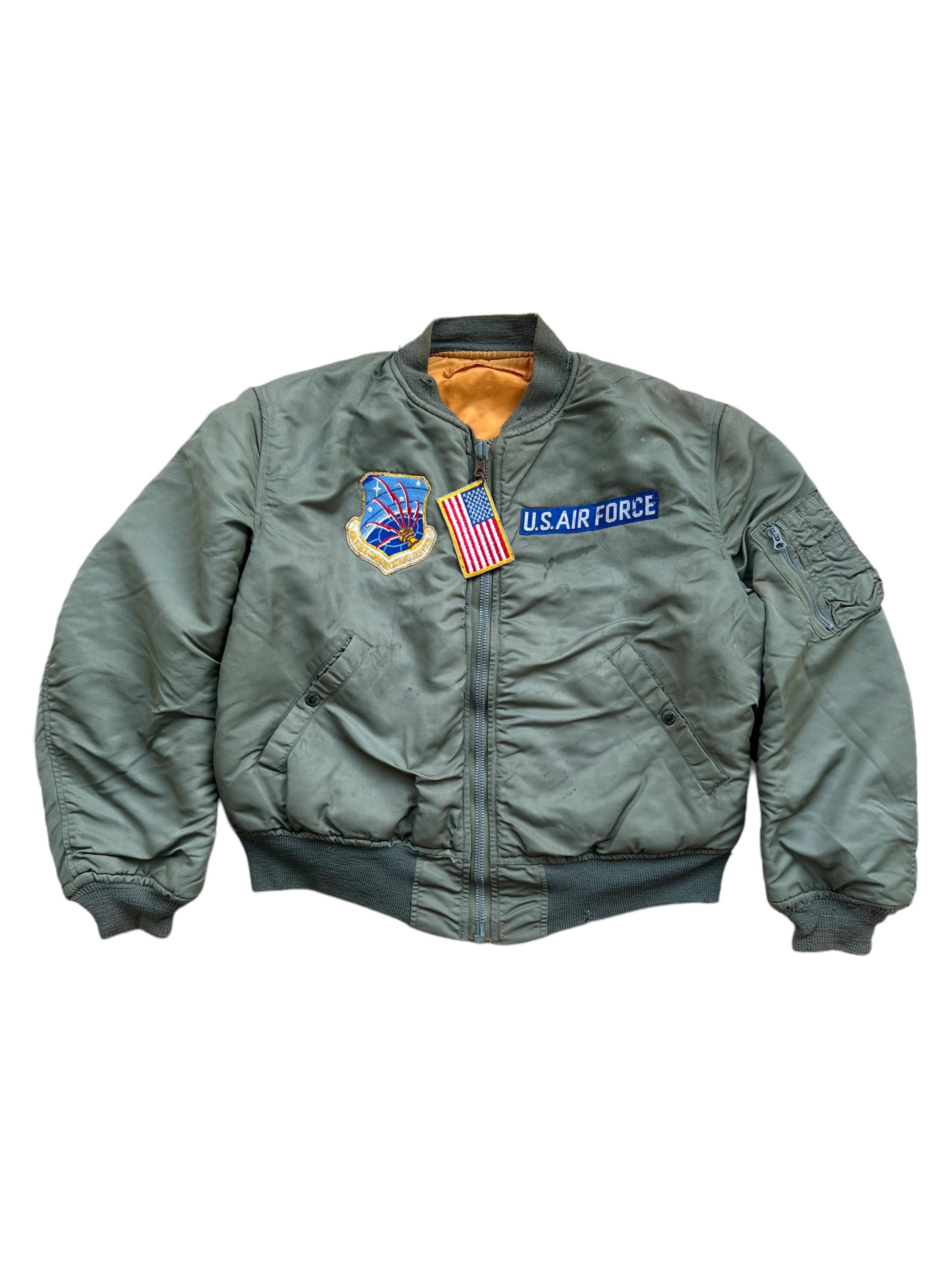 Very Rare Vintage Jacket Flight Bomber MA 1 Alpha Industries