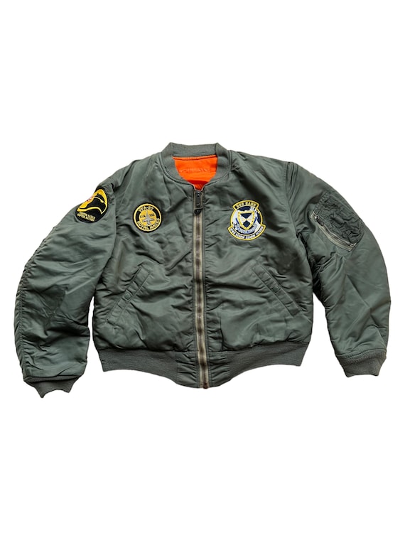 Very Rare Vintage Jacket Flight Bomber MA 1 Alpha Industries