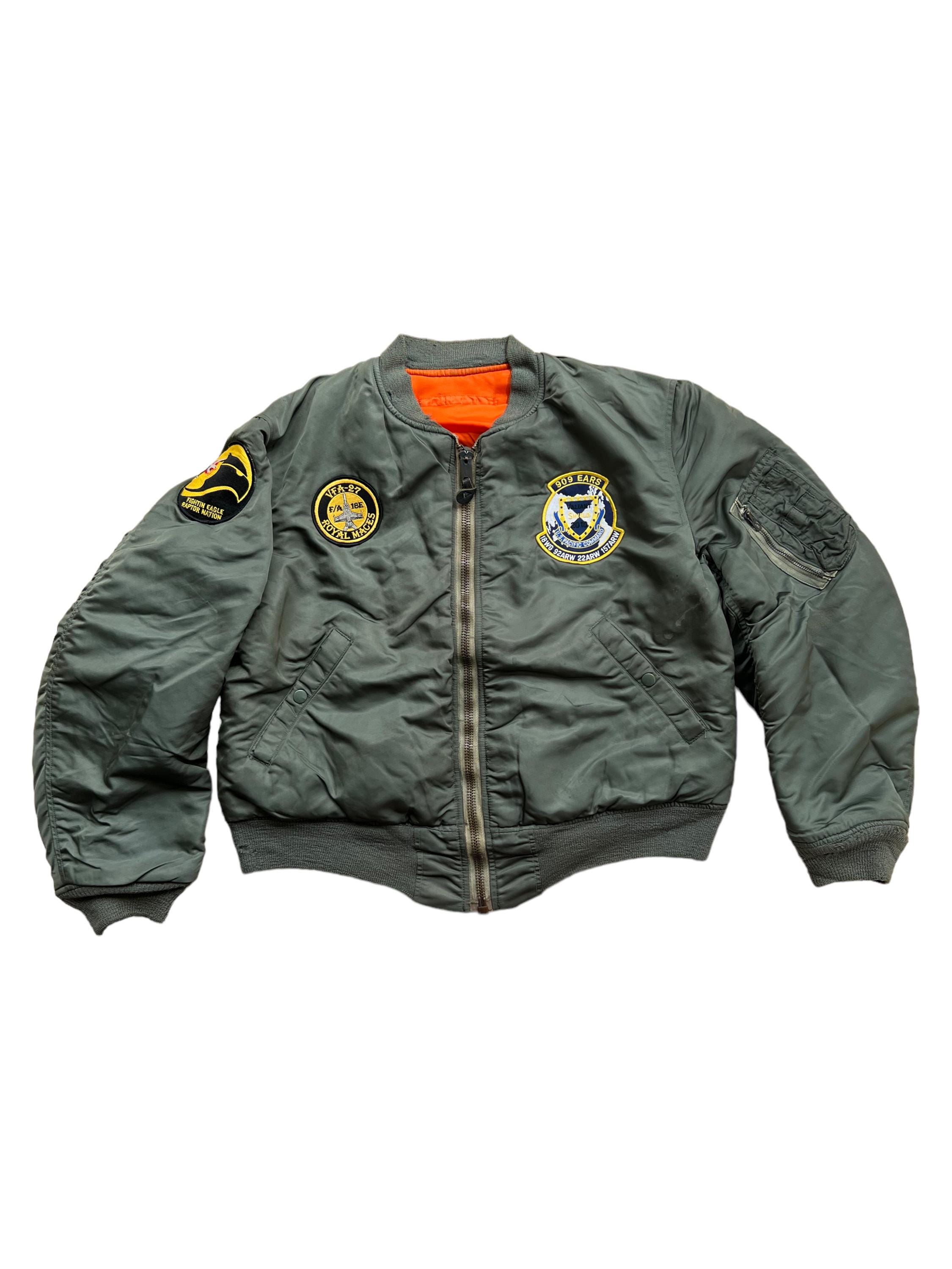 Very Rare Vintage Jacket Flight Bomber MA 1 Alpha Industries