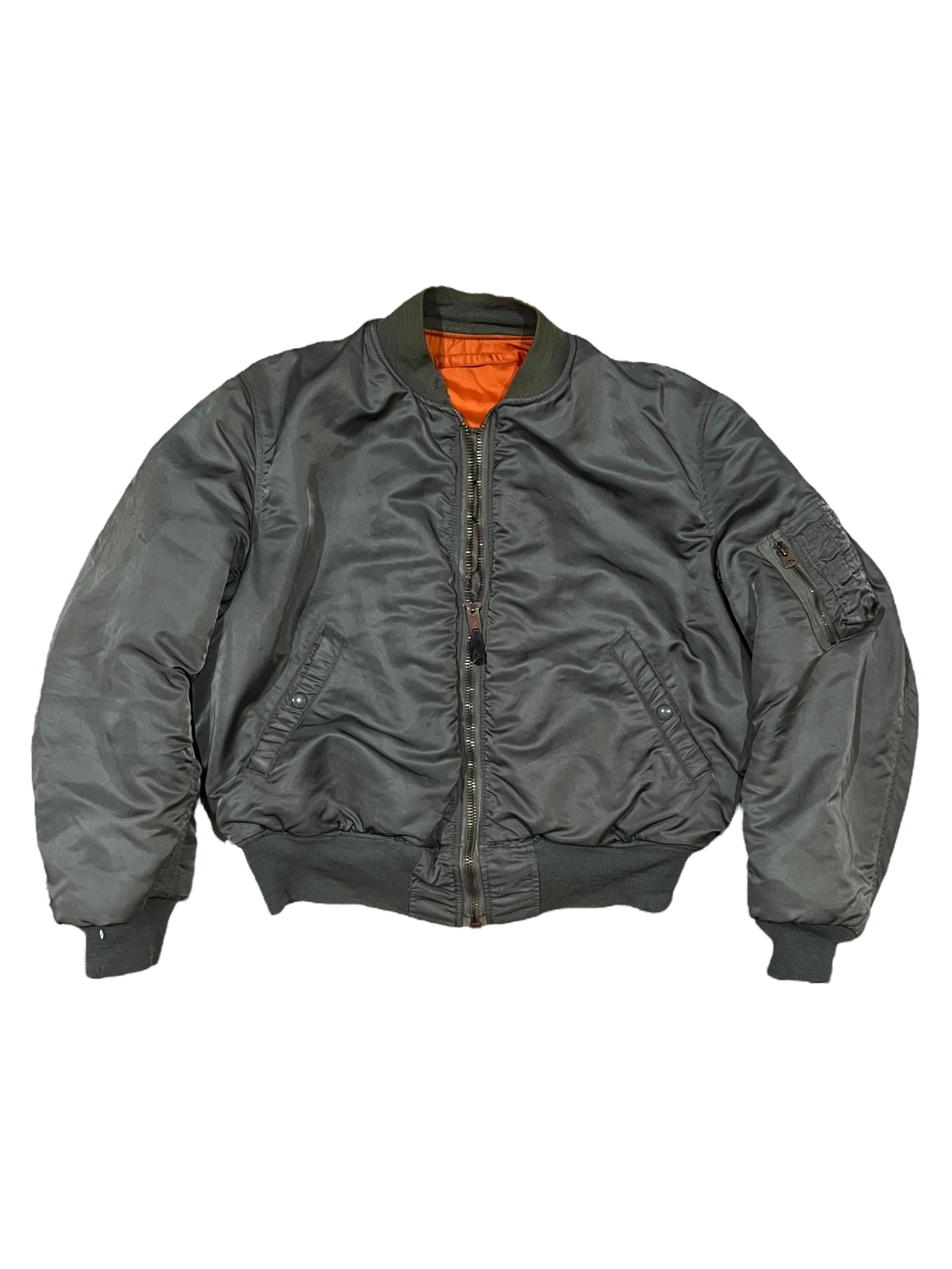 Very Rare Vintage Jacket Flight Bomber MA 1 Alpha Industries