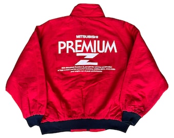 Vintage Mitsubishi Motorsports Racing Bomber Jacket