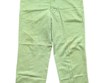 26x30 Vintage 60s US Military Khaki Chino Trousers Officer Pants